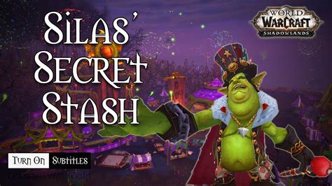 Silas secret stash - Hi! Here is how to use your fishing skills to get 100 darkmoon fair tickets which is so very helpful for collecting pets! I'm so happy about this one ^_^Here... 